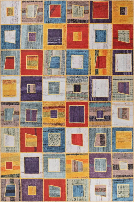 Conceptum Folk Chenille Multicolor 75 x 150 cm